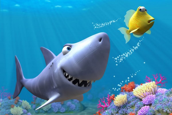 Bart the Shark CGI character