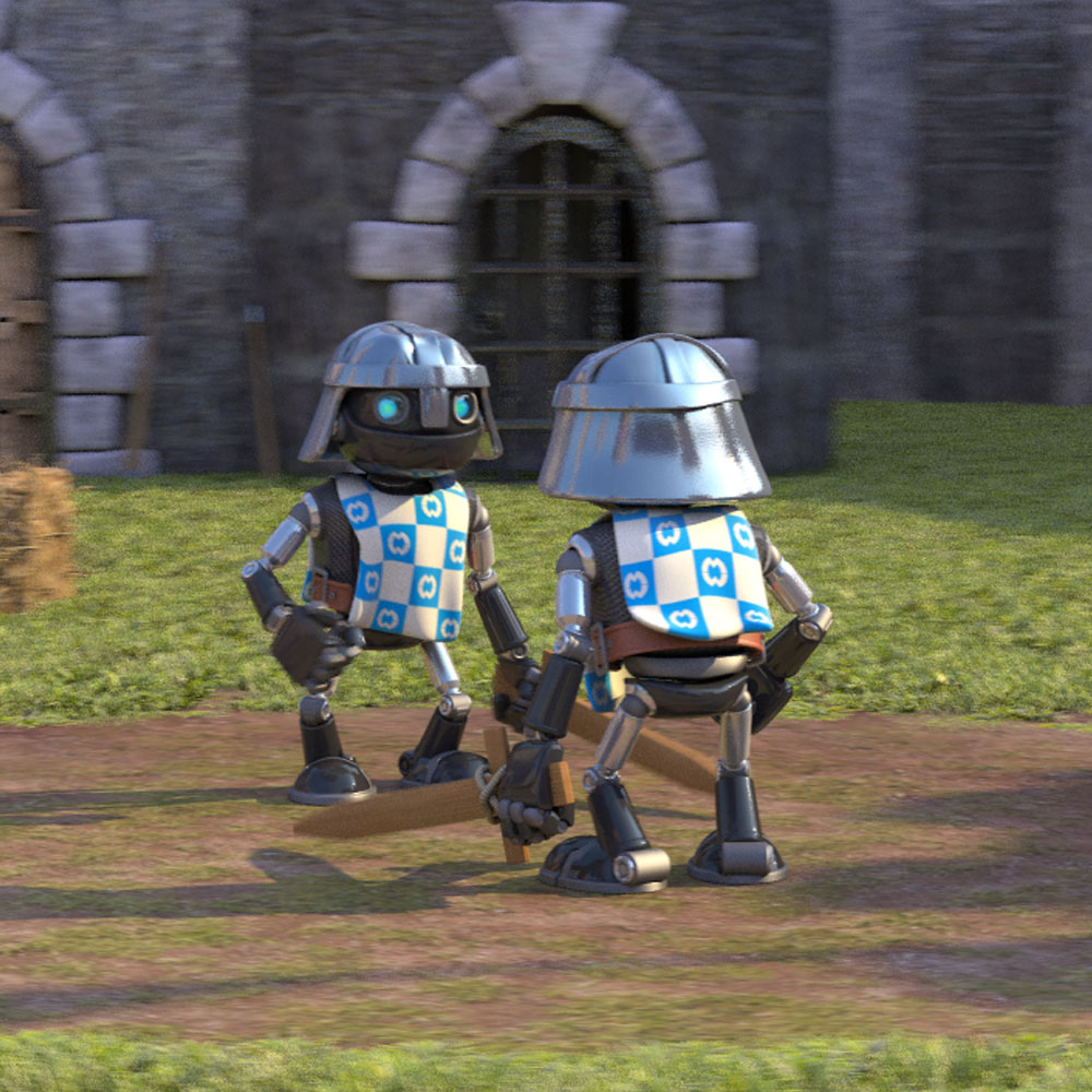 The Knight Robot Battle